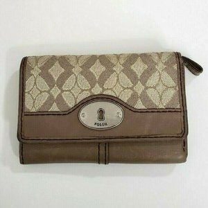 FOSSIL Leather Marlow Maddox Keyhole WALLET